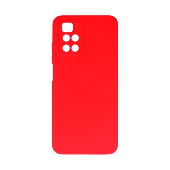 Capa de Silicone para Xiaomi Redmi 10 Vermelho